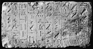 inhumation ceremony to 

the Tesem dog named Abuwtiyuw